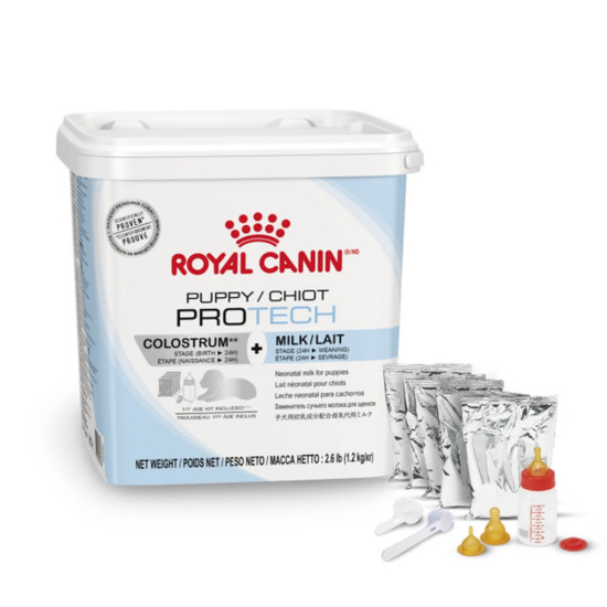 Royal Canin Puppy Pro Tech lapte neonatal și colostru pentru catei, 300 g